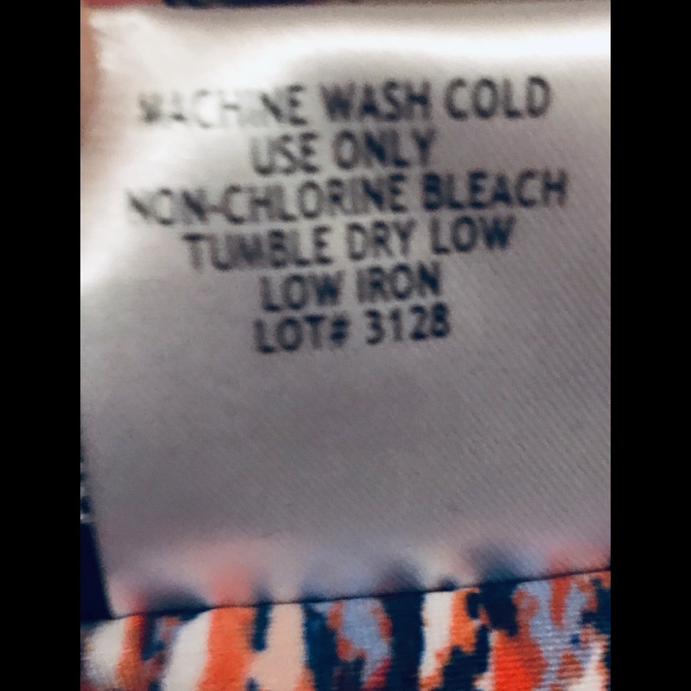 Anthony Richards Print Dress With Waist Detail - Picture 6 of 7